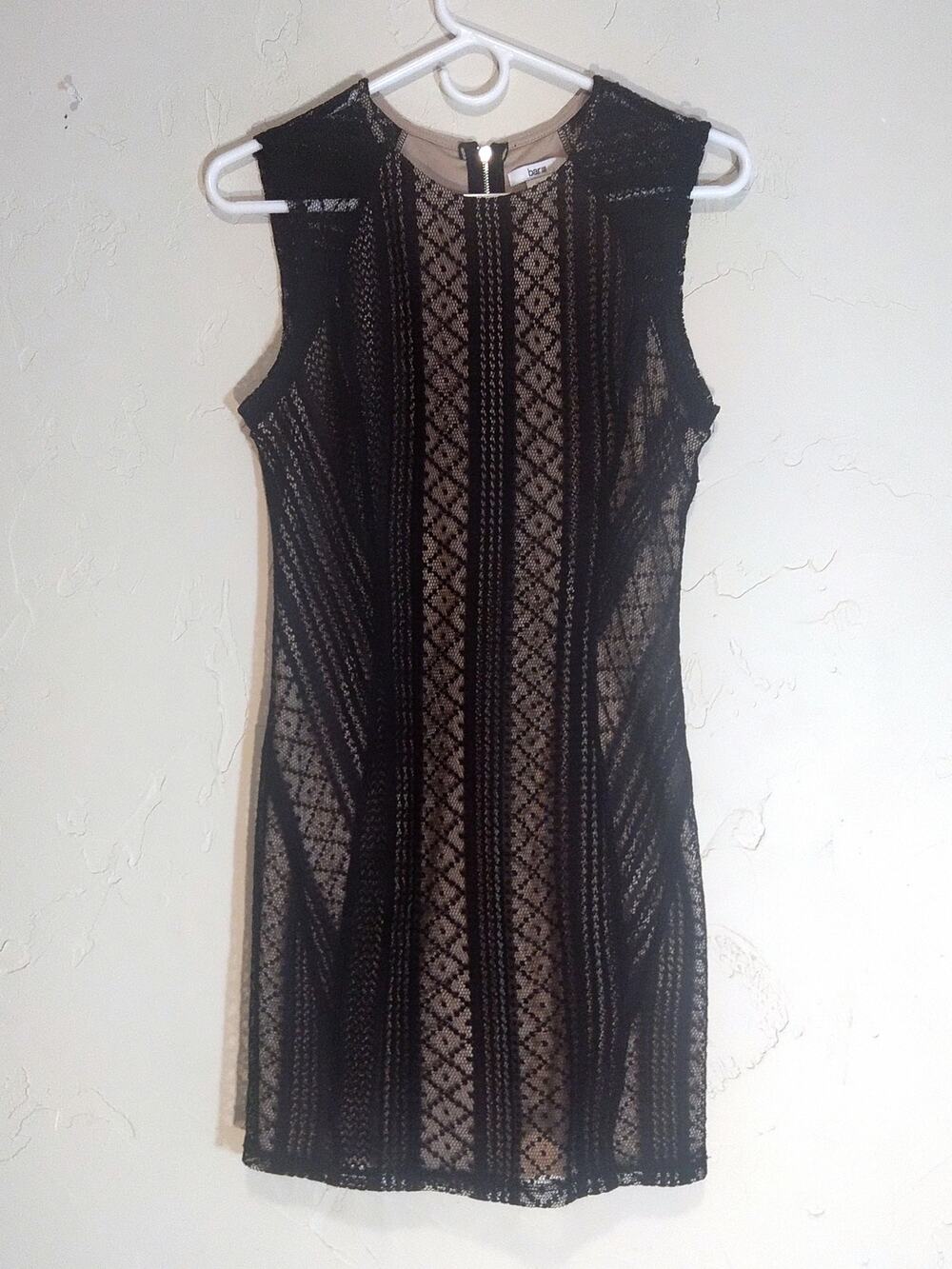 Bar III Black Lace Sheath Dress